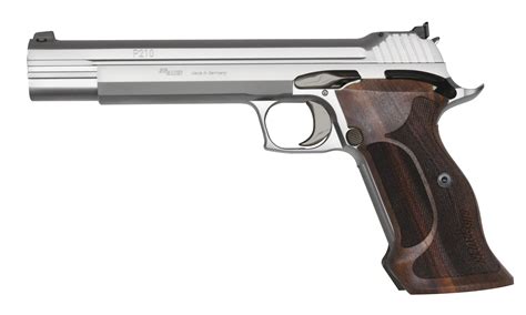 Pistolet Sig Sauer P210 Super Target Inox Cal9x19 Armes Catégorie B