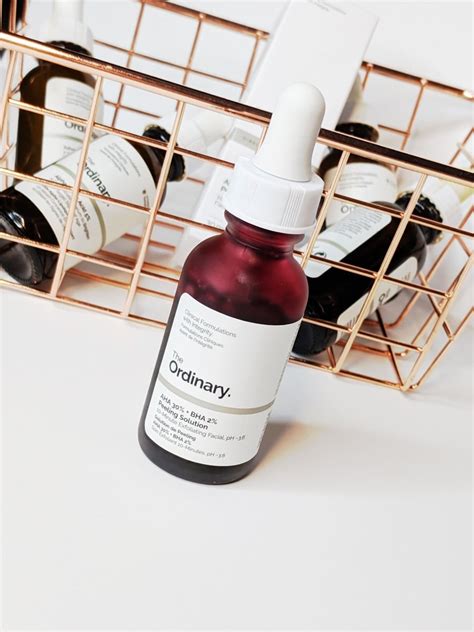 It looks like fresh placenta, tingles like mint chapstick, and costs less than a frappuccino. the ordinary aha bha peeling solution - Blush & Pearls