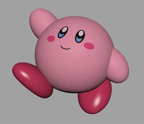 Artstation 3d Kirby Model