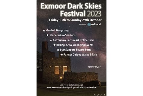 Exmoor Dark Skies Festival Visit Devon