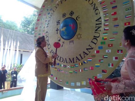 Foto Meriahnya Perayaan Hut Gong Perdamaian Dunia Di Ciamis
