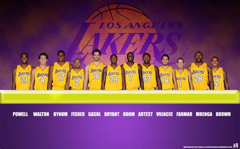 Los angeles lakers new starting lineup after dwight howard signing. Los Angeles Lakers team roster HD wallpaper | Wallpaper Flare