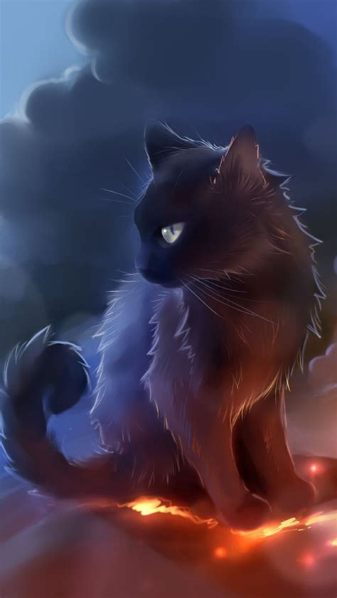 Black Cat Anime Iphone 6 6 Plus And Iphone 54 Wallpapers