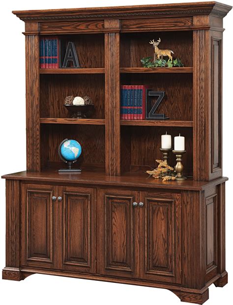 Lincoln Bookcase Hutch Amish Hutch Amish Bookcase