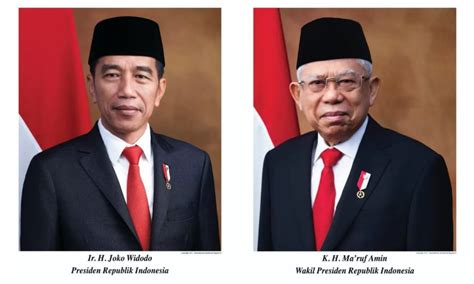 Download Foto Resmi Presiden Dan Wakil Presiden Ri Periode 2019 2024