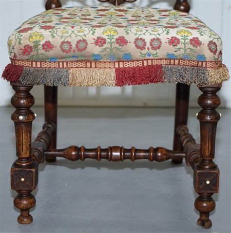 The single chair circa the 1960s. Early Georgian Single Chair Highly Carved and Detailing Walnut, circa 1800 For Sale at 1stdibs