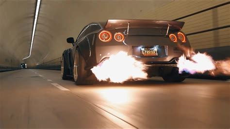 Check out amazing nissan_gtr_r35 artwork on deviantart. INSANE LIBERTY WALK NISSAN GTR R35 SHOOTING FLAMES! | Dark ...