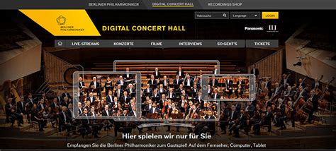 The Highest Level Die Digital Concert Hall Der Berliner