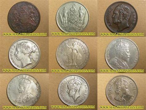 Mengabadikan syiling lama pada ukiran bingkai. Duit Syiling lama Malaysia - Malaysian Coin