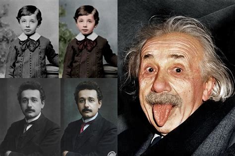 Rare Colorized Photos Of Young Einstein The Genius Born On Pi Day By Linda Caroll History