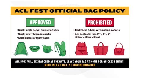 ACL 2019 bag policy: What you can bring to ACL Fest in Austin | kvue.com