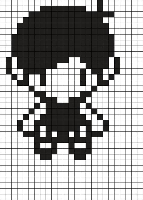 Omori Pixel Artz 4 U Pixel Art Grid Easy Pixel Art Pixel Art