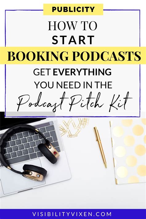 Podcast Pitch Kit Business Podcasts Online Business Marketing