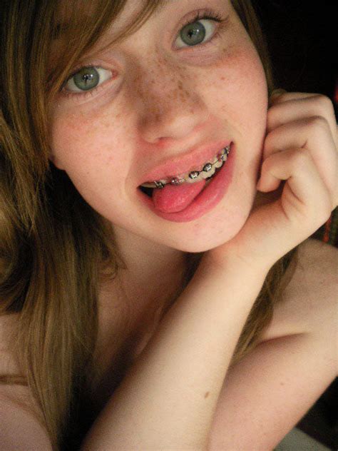 3 Porn Pic From 18 Year Old Redhead Brace Face Cum