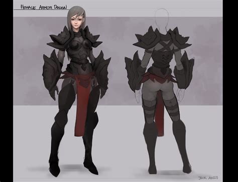 Female Armor Design By Jzhaw On Deviantart
