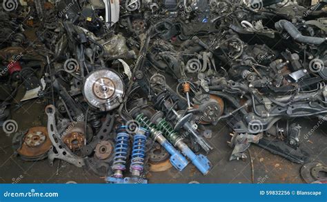 Used Car Spare Parts For Sale Stock Photo Image Of Replace Objects
