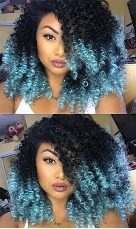 56 Gorgeous Light Blue Hairstyles For Black Women New Natural Hairstyles