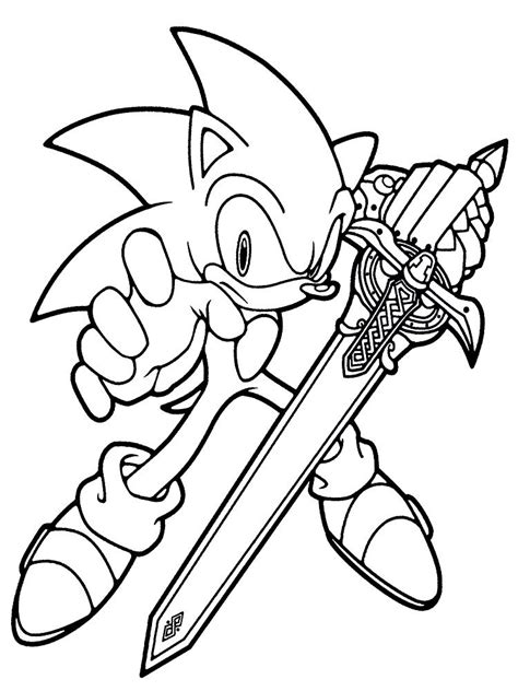 Dibujos Para Pintar Sonic Dibujos Dibujosparapintar Pintar Sonic
