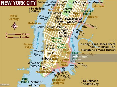 Map Of New York City High Res Vector Graphic Getty Images