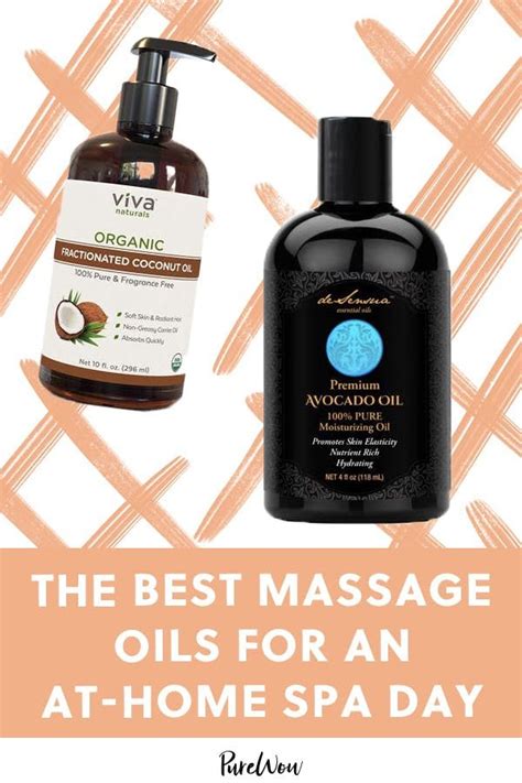 the best massage oils for an at home spa day