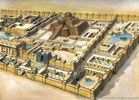 Ur Reconstruction Of The Remarkably Rich Ancient Sumerian City