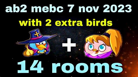 Angry Birds 2 Mighty Eagle Bootcamp Mebc 7 Nov 2023 With 2 Extra Birds