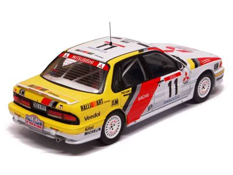 mitsubishi galant vr 4 tour de corse 1991 ixo 1 43 autos miniatures tacot