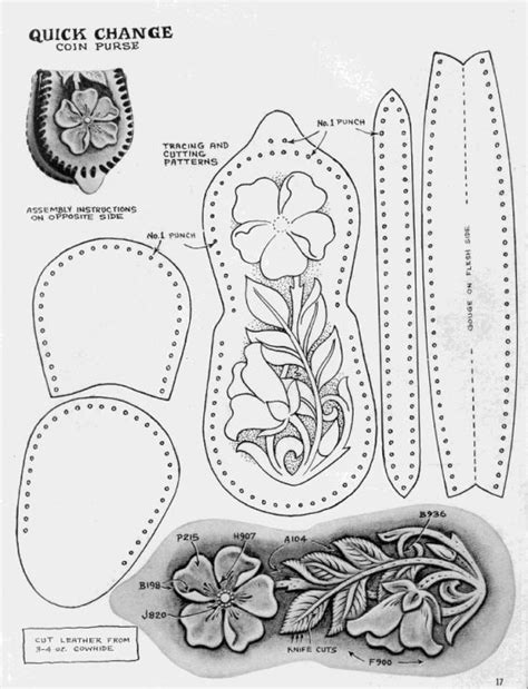 See more ideas about leather tooling patterns, tooling patterns, leather tooling. 173 best LEATHER TEMPLATES images on Pinterest | Leather craft, Leather crafts and Leather projects