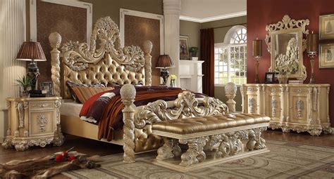 Huge range of tools at warehouse prices. 5 Piece Homey Design Victorian Palace HD-7266 Bedroom Set