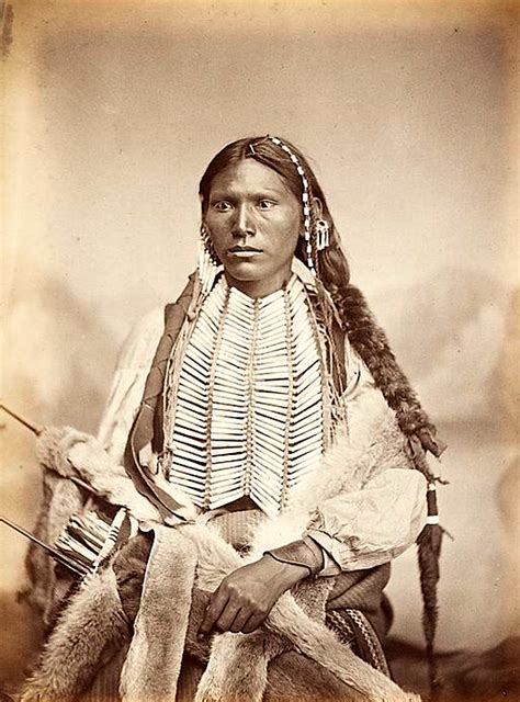 A Kiowa Man 1867 Photo By William S Soule North American Indians