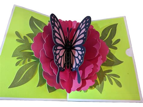 Butterfly Pop Up Card — Sewnarwhal