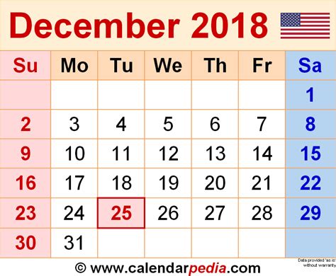 December 17 2018 Calendar Off 63