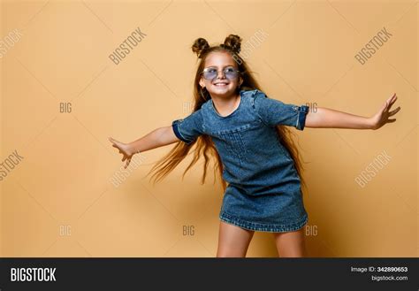 Cheerful Young Girl Image And Photo Free Trial Bigstock