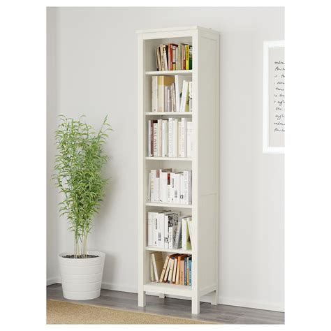 Hemnes Bookcase White Stain 49x198 Cm Ikea