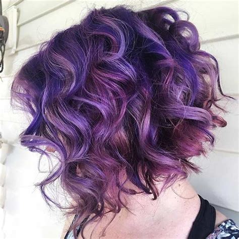 22 beautiful purple hair color ideas — purple hair dye. 21 Bold and Trendy Dark Purple Hair Color Ideas | Page 2 ...