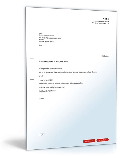 We did not find results for: Ausstellung Ersatzpolice für Lebensversicherung - Muster ...