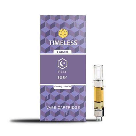Timeless Vapes Timeless Gdp 1000mg Vape Cartridge Rest Weedmaps