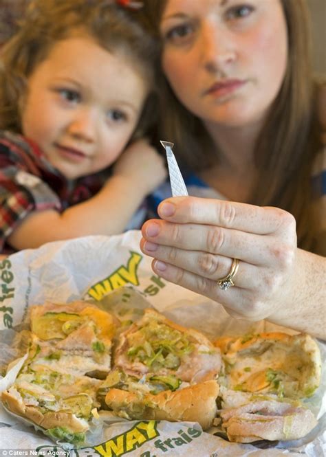 Mother S Horror After Three Year Old Babe Swallows Pieces Of GLASS In A Subway Sandwich
