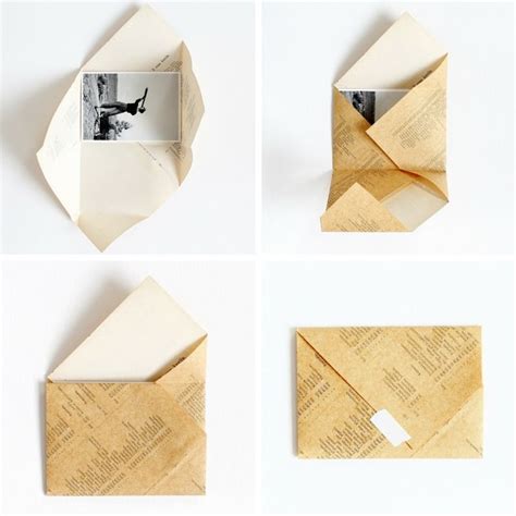 Diy Folded Envelopes Envelope Origami Origami Paper