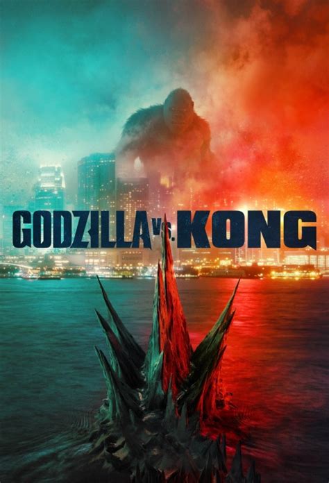 Figure, monster, background, godzilla, art, gull, creatures. Poster for Godzilla vs. Kong | Flicks.com.au