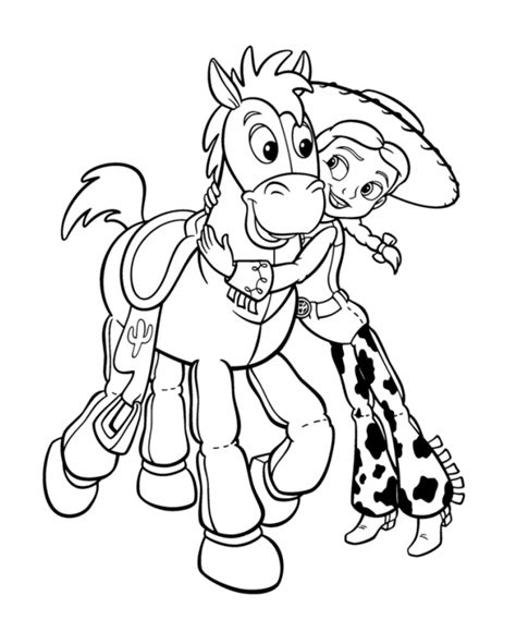 You can use our amazing online tool to color and edit the following toy story jessie coloring pages. Jessie Toy Story Coloring Pages - Best Coloring Pages For Kids