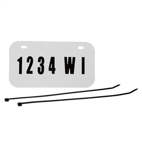 Raider Wi Atvutv License Plate Kit Fs 12000 1 The Home Depot