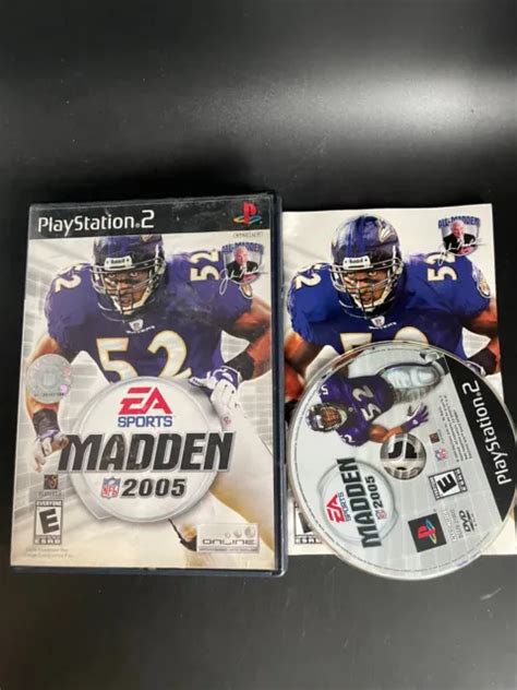 Madden 2005 Ea Sports Nfl Football Sony Playstation 2 Ps2 Tested 699