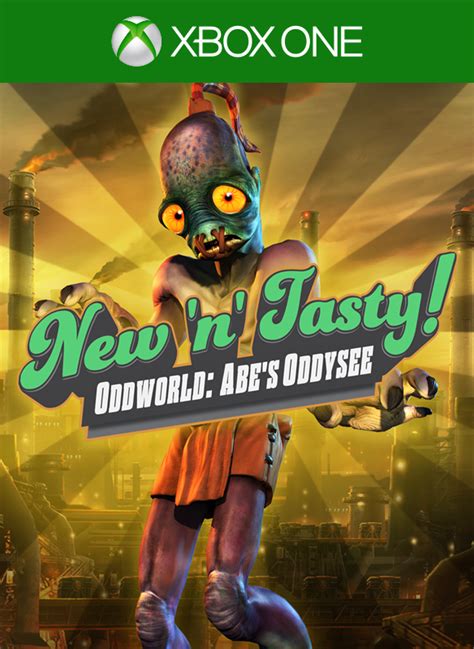 Oddworld Abes Oddysee New N Tasty 2015 Xbox One Box Cover Art