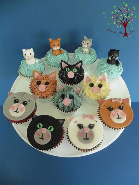 Kitty Cupcakes Cat Cupcakes Hello Kitty Cake Cupcake Decorating Party