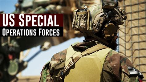 United States Special Operations Forces 2017 Youtube
