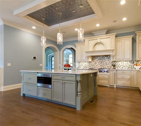 Most people need one ambient lighting fixture, up to three task lighting fixtures, and one to three accent. The Tin Tray Ceiling Marries the Metal Accent in these ...