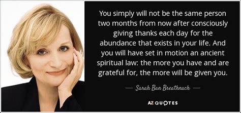 Top 25 Quotes By Sarah Ban Breathnach Of 195 A Z Quotes