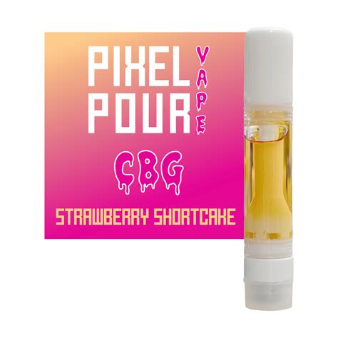 Strawberry Shortcake Cbg Vape By Pixel Pour