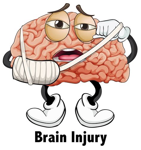 Man Brain Injury Character 519871 Vector Art At Vecteezy 30f